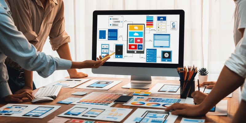 Website Development services by INDOTREX